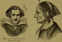 An illustration from A new illustrated hand-book of phrenology, physiology and physiognomy / by R.B.D. Wells. (1870)