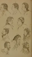 An illustration from Essays on physiognomy : designed to promote the knowledge and the love of mankind / written in the German language by John Caspar Lavater ; and translated into English by Thomas Holcroft ; to which are added one hundred physiognomonical rules, a posthumous work by Mr. Lavater and Memoirs of the life of the author compiled principally from The Life of Lavater, by G. Gessner. (1850)