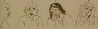 An illustration from Essays on physiognomy : designed to promote the knowledge and the love of mankind / written in the German language by John Caspar Lavater ; and translated into English by Thomas Holcroft ; to which are added one hundred physiognomonical rules, a posthumous work by Mr. Lavater and Memoirs of the life of the author compiled principally from The Life of Lavater, by G. Gessner. (1850)
