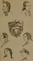 An illustration from Essays on physiognomy : designed to promote the knowledge and the love of mankind / written in the German language by John Caspar Lavater ; and translated into English by Thomas Holcroft ; to which are added one hundred physiognomonical rules, a posthumous work by Mr. Lavater and Memoirs of the life of the author compiled principally from The Life of Lavater, by G. Gessner. (1850)
