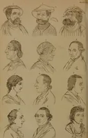 An illustration from Essays on physiognomy : designed to promote the knowledge and the love of mankind / written in the German language by John Caspar Lavater ; and translated into English by Thomas Holcroft ; to which are added one hundred physiognomonical rules, a posthumous work by Mr. Lavater and Memoirs of the life of the author compiled principally from The Life of Lavater, by G. Gessner. (1850)