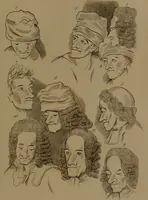 An illustration from Essays on physiognomy : designed to promote the knowledge and the love of mankind / written in the German language by John Caspar Lavater ; and translated into English by Thomas Holcroft ; to which are added one hundred physiognomonical rules, a posthumous work by Mr. Lavater and Memoirs of the life of the author compiled principally from The Life of Lavater, by G. Gessner. (1850)