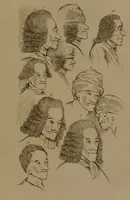 An illustration from Essays on physiognomy : designed to promote the knowledge and the love of mankind / written in the German language by John Caspar Lavater ; and translated into English by Thomas Holcroft ; to which are added one hundred physiognomonical rules, a posthumous work by Mr. Lavater and Memoirs of the life of the author compiled principally from The Life of Lavater, by G. Gessner. (1850)