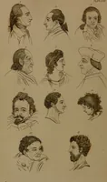 An illustration from Essays on physiognomy : designed to promote the knowledge and the love of mankind / written in the German language by John Caspar Lavater ; and translated into English by Thomas Holcroft ; to which are added one hundred physiognomonical rules, a posthumous work by Mr. Lavater and Memoirs of the life of the author compiled principally from The Life of Lavater, by G. Gessner. (1850)