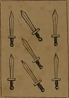 Picture 73 of 91 from L'art de tirer les cartes : révélations complètes sur les destinées au moyen des cartes et des tarots d'après les méthodes les plus certaines, suivis d'un jeu des patiences / par Johannès Trismégiste [i.e. Lorambert]. Orné de 150 figures. (1845), leaf 106