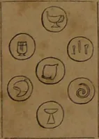 Picture 86 of 91 from L'art de tirer les cartes : révélations complètes sur les destinées au moyen des cartes et des tarots d'après les méthodes les plus certaines, suivis d'un jeu des patiences / par Johannès Trismégiste [i.e. Lorambert]. Orné de 150 figures. (1845), leaf 113