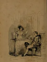 An illustration from L'art de tirer les cartes : révélations complètes sur les destinées au moyen des cartes et des tarots d'après les méthodes les plus certaines, suivis d'un jeu des patiences / par Johannès Trismégiste [i.e. Lorambert]. Orné de 150 figures. (1845)