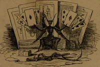 Picture 10 of 91 from L'art de tirer les cartes : révélations complètes sur les destinées au moyen des cartes et des tarots d'après les méthodes les plus certaines, suivis d'un jeu des patiences / par Johannès Trismégiste [i.e. Lorambert]. Orné de 150 figures. (1845), leaf 33