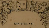 Picture 23 of 91 from L'art de tirer les cartes : révélations complètes sur les destinées au moyen des cartes et des tarots d'après les méthodes les plus certaines, suivis d'un jeu des patiences / par Johannès Trismégiste [i.e. Lorambert]. Orné de 150 figures. (1845), leaf 76