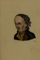 An illustration from Physiognomisches Taschenbuch nach Lavater's Grundsätzen, oder: die Kunst die Männer aus ihren Gesichtszügen zu erkennen. Aus dem Französischen übersetzt. Mit drei und dreissig illuminirten Kupfern. (1813)