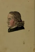 An illustration from Physiognomisches Taschenbuch nach Lavater's Grundsätzen, oder: die Kunst die Männer aus ihren Gesichtszügen zu erkennen. Aus dem Französischen übersetzt. Mit drei und dreissig illuminirten Kupfern. (1813)