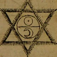 An illustration from Güldenes Kleinod, oder: Schatzkästlein / Aus dem Lateinischen, um seiner Unschätzbarkeit willen, ins Deutsche übersetzt von Fr. Basilio Valentino ... Zum erstenmale herausgegeben, nebst zwoen andern forne mit angedruckten seltenen Handschriften, von Jamimah kranhapuCH. (1782)