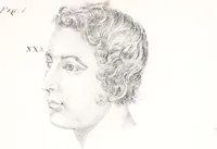 An illustration from Phrenology, or the doctrine of the mind : and of the relations between its manifestations and the body. (1825)