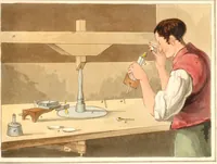 Picture 6 of 6 from A treatise on diamonds, and precious stones, including their history. Natural and commercial / To which is added, the methods of cutting & polishing. With colored plates. By John Mawe. (1823), leaf 23