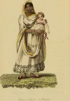 Picture 24 of 43 from Asiatic costumes; a series of forty-four coloured engravings, from designs taken from life: with a description to each subject / By Captain Smith, 44th Regiment. (1828), leaf 102