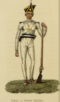 Picture 33 of 43 from Asiatic costumes; a series of forty-four coloured engravings, from designs taken from life: with a description to each subject / By Captain Smith, 44th Regiment. (1828), leaf 138