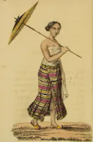 An illustration from Asiatic costumes; a series of forty-four coloured engravings, from designs taken from life: with a description to each subject / By Captain Smith, 44th Regiment. (1828)