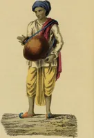 An illustration from Asiatic costumes; a series of forty-four coloured engravings, from designs taken from life: with a description to each subject / By Captain Smith, 44th Regiment. (1828)