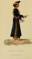 Picture 20 of 43 from Asiatic costumes; a series of forty-four coloured engravings, from designs taken from life: with a description to each subject / By Captain Smith, 44th Regiment. (1828), leaf 86