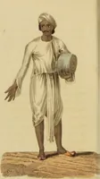 An illustration from Asiatic costumes; a series of forty-four coloured engravings, from designs taken from life: with a description to each subject / By Captain Smith, 44th Regiment. (1828)