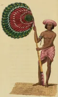 An illustration from Asiatic costumes; a series of forty-four coloured engravings, from designs taken from life: with a description to each subject / By Captain Smith, 44th Regiment. (1828)