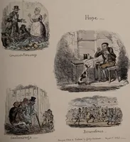 Picture 6 of 7 from Phrenological illustrations, or An artist's view of the craniological system of Doctors Gall and Spurzheim / by George Cruikshank. (1873), leaf 36