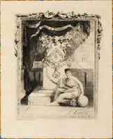 An illustration from Des principes et des procédés du magnétisme animal, et de leurs rapports avec les lois de la physique et de la physiologie / Par M. de Lausanne [i.e. A.A.V. Sarrasin de Montferrier], l'un des fondateurs de la Société du magnétisme de Paris. (1819)