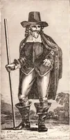 An illustration from A collection of rare and curious tracts, relating to witchcraft in ... Kent, Essex, Suffolk, Norfolk, and Lincoln, between ... 1618 and 1664 / Reprinted verbatim from the original editions. (1838)