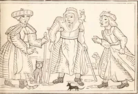An illustration from A collection of rare and curious tracts, relating to witchcraft in ... Kent, Essex, Suffolk, Norfolk, and Lincoln, between ... 1618 and 1664 / Reprinted verbatim from the original editions. (1838)