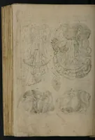 An illustration from A sure guide; or, the best and nearest way to physick and chyrurgery .... Being an anatomical description of the whol [sic] body of man, and its parts, with their respective diseases .... In six books .... / Englished by Nich. Culpeper, Gent. and W.R. doctor of the liberal arts, and of physick [i.e. William Rand]. (1657)