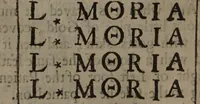 An illustration from Unheard-of curiosities: concerning the talismanical sculpture of the Persians, the horoscope of the Patriarkes; and the reading of the stars / Written in French by James Gaffarel. And Englished by Edmund Chilmead. (1650)