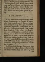 An illustration from Experiments and considerations touching colours. First occasionally written among some other essays, to a friend; and now suffer'd to come abroad as the beginning of an experimental history of colours / By the Honourable Robert Boyle. (1670)
