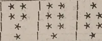 An illustration from The geomancie / of Maister Christopher Cattan Gentleman. A booke, no lesse pleasant and recreatiue, then of a wittie inuention, to knovve all thinges, past, present, and to come. Whereunto is annexed the wheele of Pythagoras. Translated out of French into our English tongue [by Francis Sparry]. (1591)