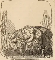 An illustration from The confessional ... An analysis of the causes and cure of melancholy, nervousness, mental and physical debility, arising from ill health, worldly anxiety ... To which is added an essay on corpulency-obesity ... A sketch of choice in marriage, phrenologically considered ... and a few comments on drunkenness / [Robert James Culverwell]. (1841)