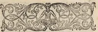 An illustration from Entierro del juicio final, y vivificacion de la astrologia : horida con tres llagas en lo natural, moral, y politico; y curada con tres parches. Parche primero, la astrologia es buena, y cierta en lo natural. Parche segundo, la astrologia es verdadera, y segura en lo moral. Parche tercero, la astrologia es util, y provechosa en lo politico / compuesto por don Diego de Torres. (1727)