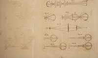 An illustration from The history and present state of discoveries relating to vision, light, and colours / By Joseph Priestley. (1772)