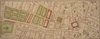 An illustration from London and Westminster improved, illustrated by plans : to which is prefixed, a discourse on publick magnificence; with observations on the state of arts and artists in this kingdom, wherein the study of the polite arts is recommended as necessary to a liberal education: concluded by some proposals relative to places not laid down in the plans / By John Gwynn. (1766)
