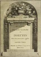 Picture 1 of 56 from Dr. Sulzers Abgekürtze Geschichte der Insecten. Nach dem Linaeischen System / [Johann Heinrich Sulzer]. (1776), leaf 5