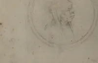 Picture 7 of 46 from Recueil de testes de caractère et de charges / dessinées par Leonard de Vinci ... et gravées par M. le C. de C. [i.e. le comte de Caylus]. (1730), leaf 42