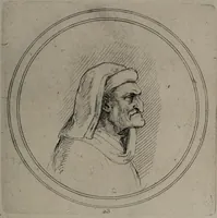 Picture 15 of 46 from Recueil de testes de caractère et de charges / dessinées par Leonard de Vinci ... et gravées par M. le C. de C. [i.e. le comte de Caylus]. (1730), leaf 53