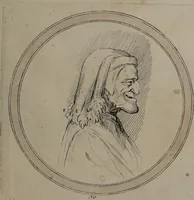Picture 20 of 46 from Recueil de testes de caractère et de charges / dessinées par Leonard de Vinci ... et gravées par M. le C. de C. [i.e. le comte de Caylus]. (1730), leaf 59