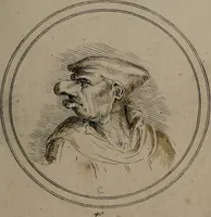 Picture 27 of 46 from Recueil de testes de caractère et de charges / dessinées par Leonard de Vinci ... et gravées par M. le C. de C. [i.e. le comte de Caylus]. (1730), leaf 69