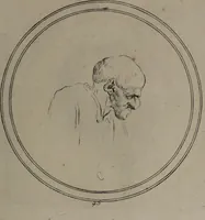 Picture 32 of 46 from Recueil de testes de caractère et de charges / dessinées par Leonard de Vinci ... et gravées par M. le C. de C. [i.e. le comte de Caylus]. (1730), leaf 75
