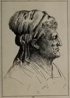 Picture 38 of 46 from Recueil de testes de caractère et de charges / dessinées par Leonard de Vinci ... et gravées par M. le C. de C. [i.e. le comte de Caylus]. (1730), leaf 83