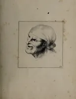 Picture 39 of 46 from Recueil de testes de caractère et de charges / dessinées par Leonard de Vinci ... et gravées par M. le C. de C. [i.e. le comte de Caylus]. (1730), leaf 85