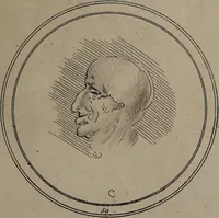 Picture 43 of 46 from Recueil de testes de caractère et de charges / dessinées par Leonard de Vinci ... et gravées par M. le C. de C. [i.e. le comte de Caylus]. (1730), leaf 91