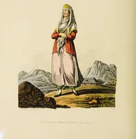 An illustration from The costume of the hereditary states of the House of Austria : displayed in fifty coloured engravings / with descriptions, and an introduction [in English and French]. Translated by R.C. Dallas. (1804)