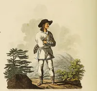 Picture 41 of 50 from The costume of the hereditary states of the House of Austria : displayed in fifty coloured engravings / with descriptions, and an introduction [in English and French]. Translated by R.C. Dallas. (1804), leaf 198