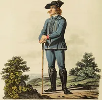 Picture 43 of 50 from The costume of the hereditary states of the House of Austria : displayed in fifty coloured engravings / with descriptions, and an introduction [in English and French]. Translated by R.C. Dallas. (1804), leaf 206
