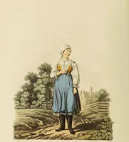 Picture 44 of 50 from The costume of the hereditary states of the House of Austria : displayed in fifty coloured engravings / with descriptions, and an introduction [in English and French]. Translated by R.C. Dallas. (1804), leaf 210